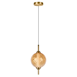 Светильник подвесной Loft It Helix 10421/B Amber