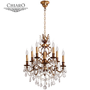 Хрустальная люстра Chiaro Габриэль 491010310