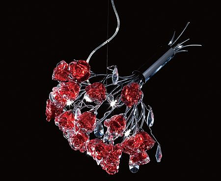 Люстра подвесная с цветочками Rosa CL325P04.2 Citilux