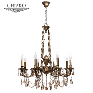 Подвесная хрустальная люстра Габриэль Chiaro 491010808